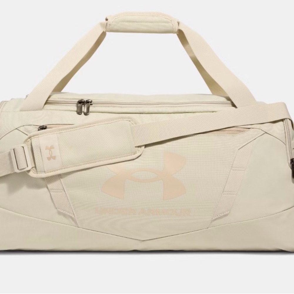 Under Armour Beige Duffel Bag